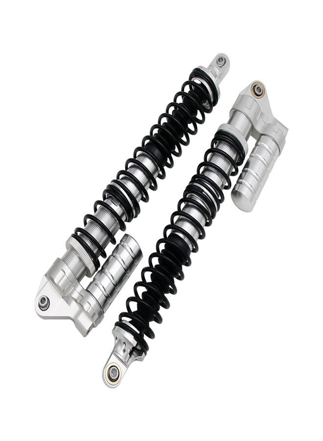 FLMLF Alloy CNC Rear Shock 8mm for 1/5 RC HPI Baja Rovan King Motor 5B 5T 5S (Silver) - Image 5